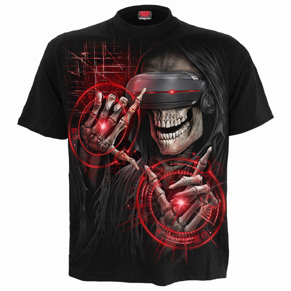 T-Shirt Spiral Cyber Death