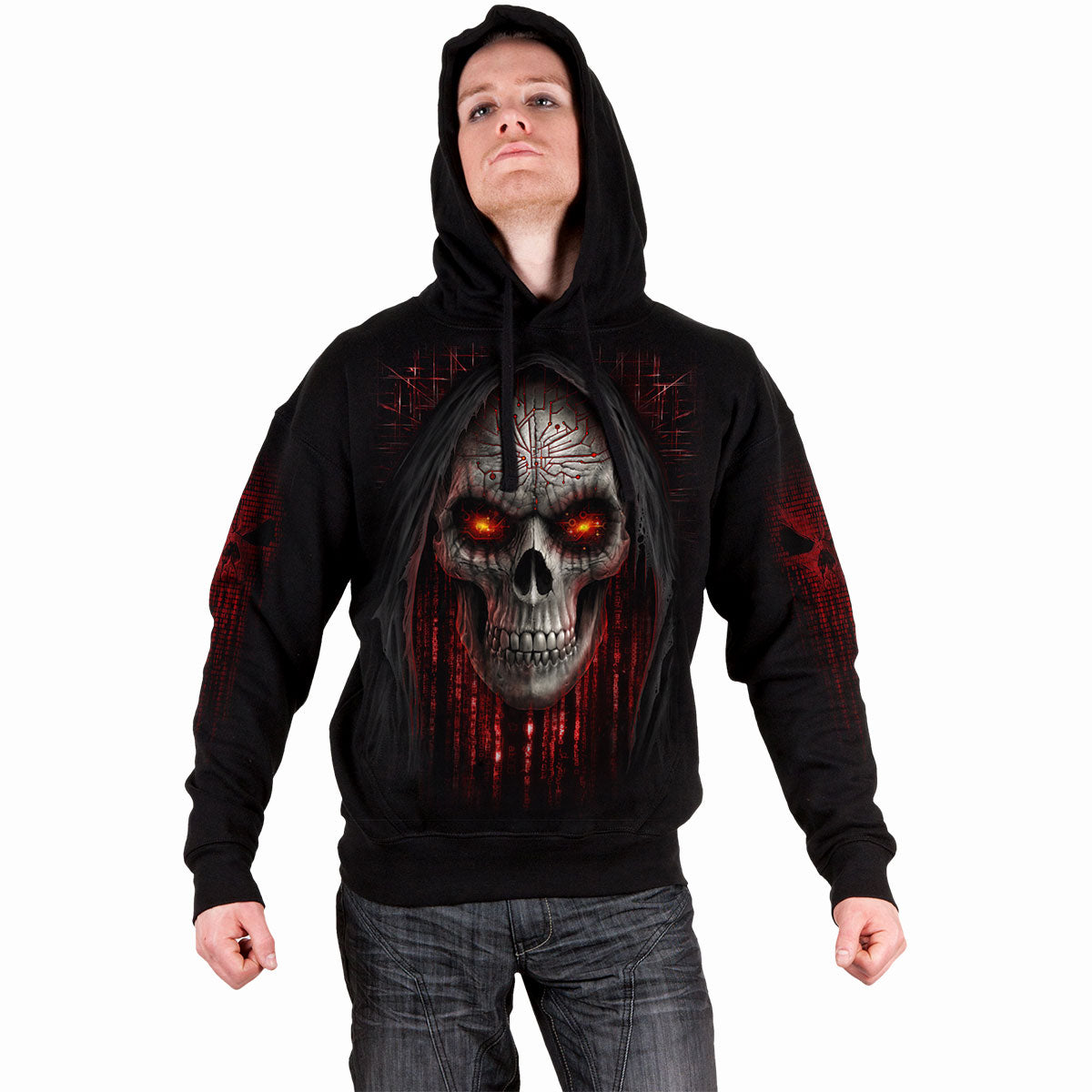 Kapuzenpullover Spiral Cyber Death
