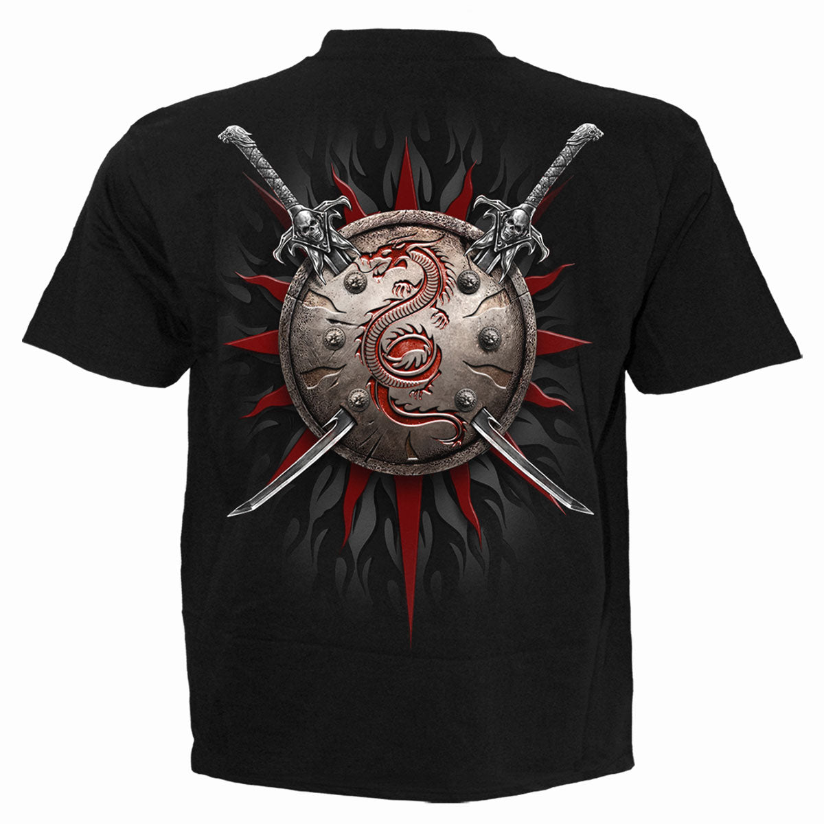 T-Shirt Spiral Orientalischer Drache
