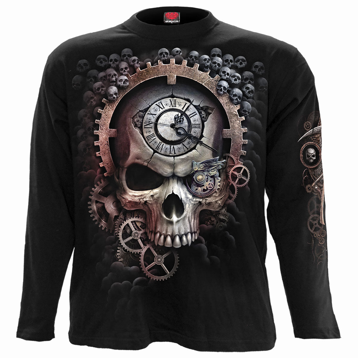 Langarmshirt Spiral Reaper Time