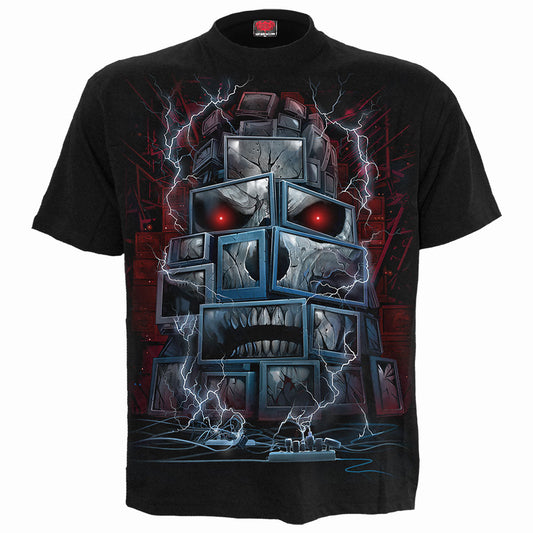 T-Shirt Spiral Death By Tv