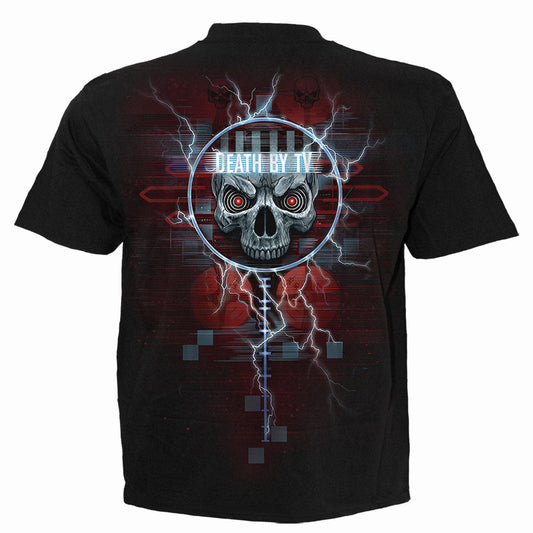 T-Shirt Spiral Death By Tv