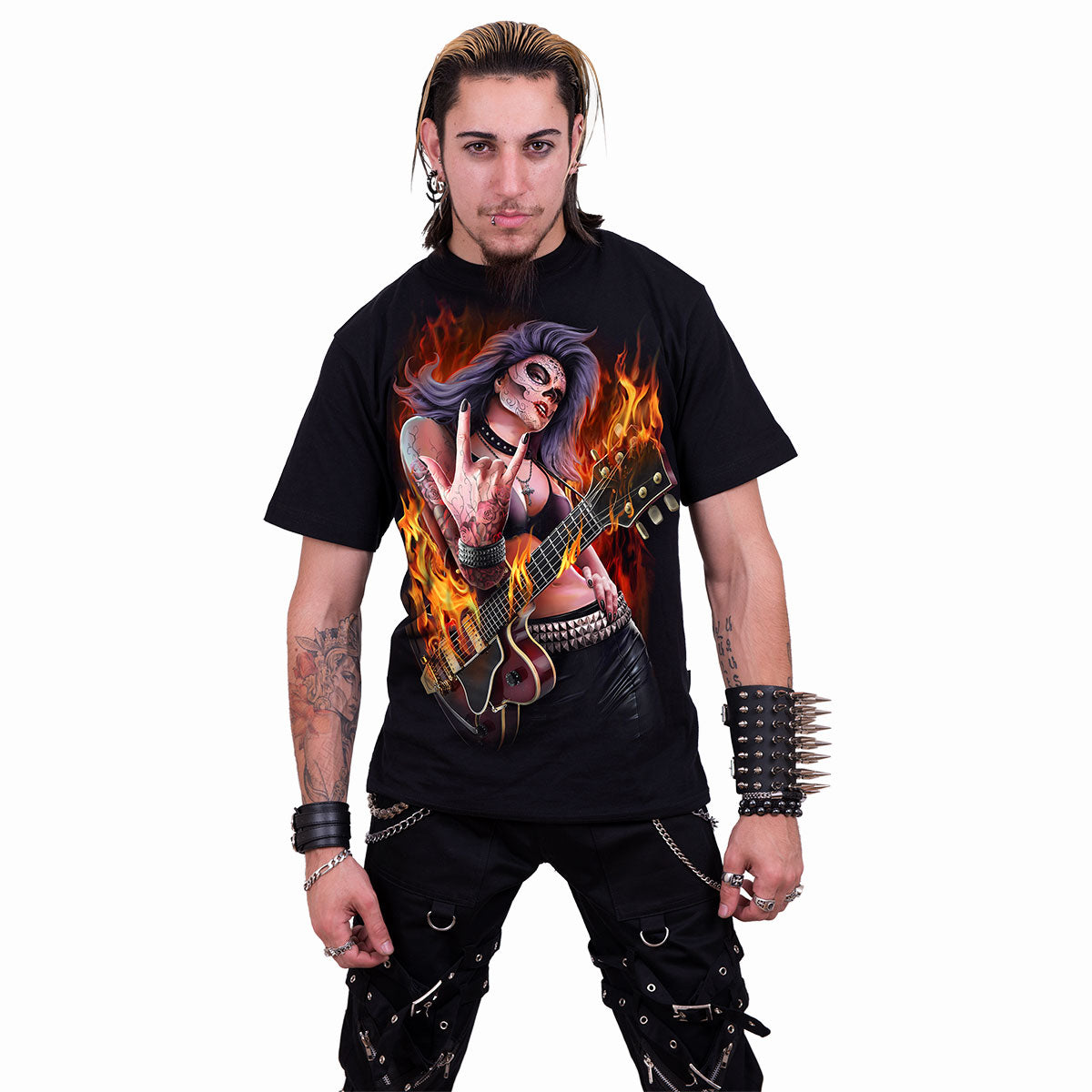T-Shirt Spiral Rocking The Dead