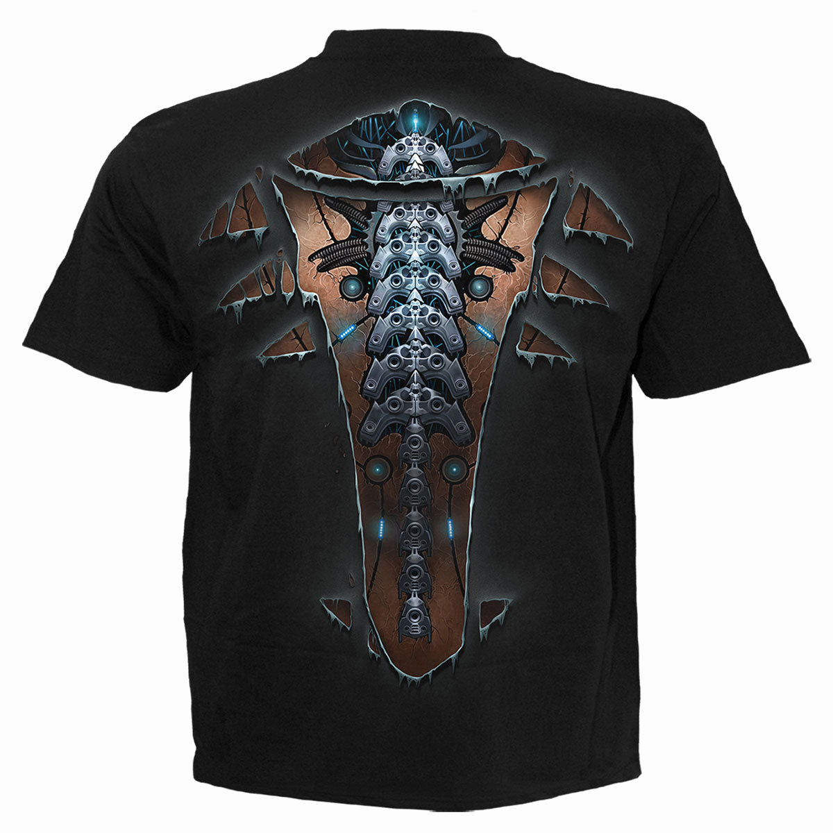 T-Shirt Spiral Cyber Skin