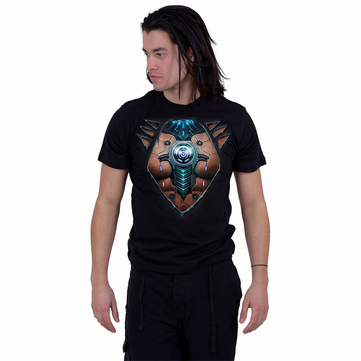 T-Shirt Spiral Cyber Skin