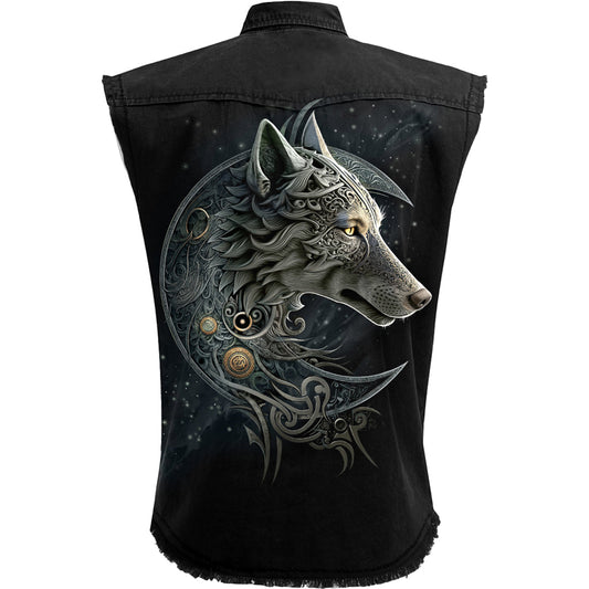 T-shirt Spiral Celtic Wolf