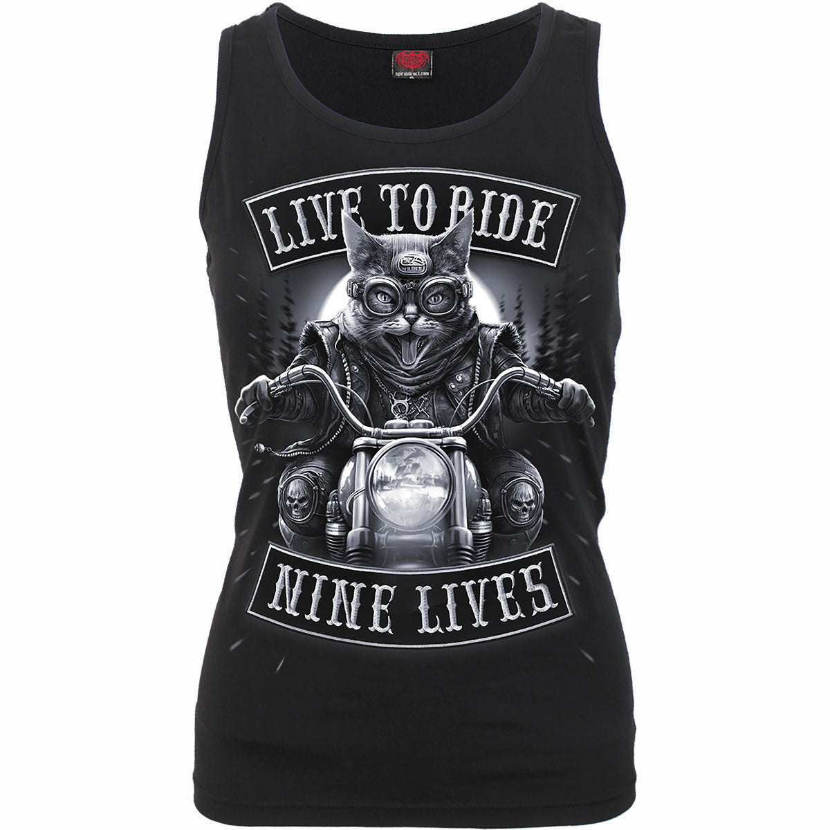 Tanktop Spiral Nine Lives