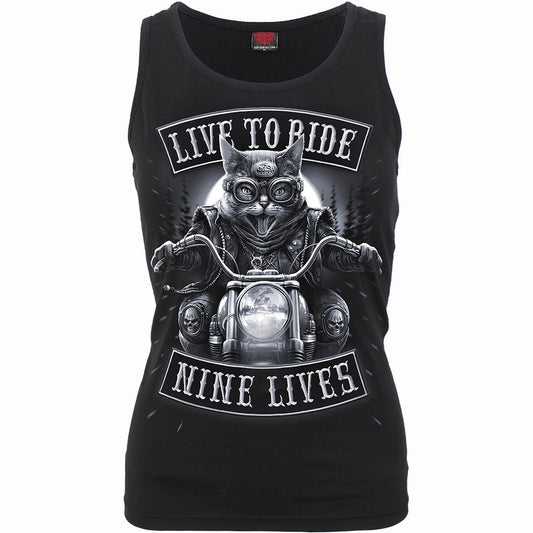 Tanktop Spiral Nine Lives