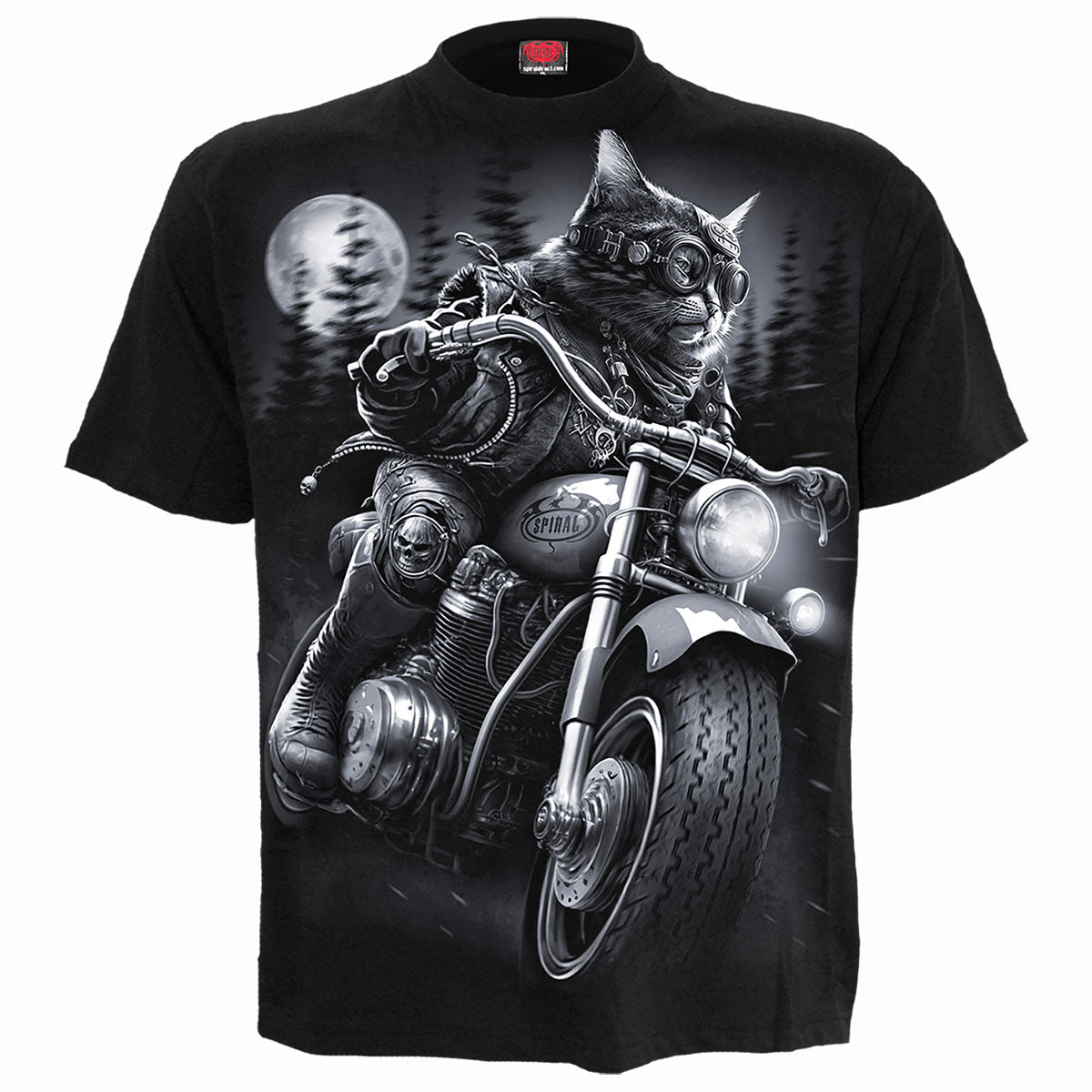 T-Shirt Spiral Nine Lives
