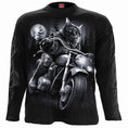 Load image into Gallery viewer, Long-Sleeved T-shirt Spiral Nine Lives
