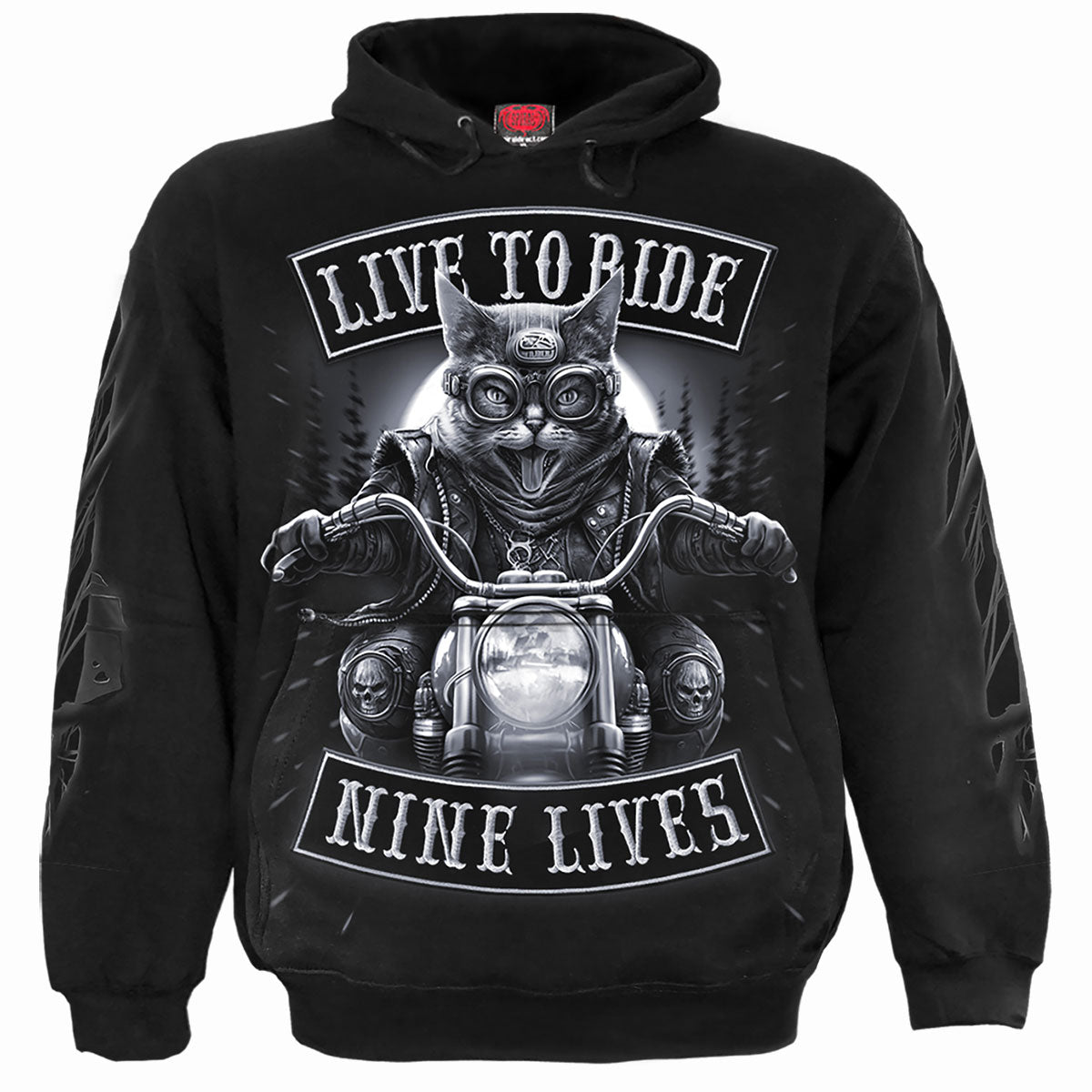 Kapuzenpullover Spiral Nine Lives