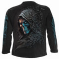 Load image into Gallery viewer, Long-sleeved T-shirt Spiral Midnight Blues
