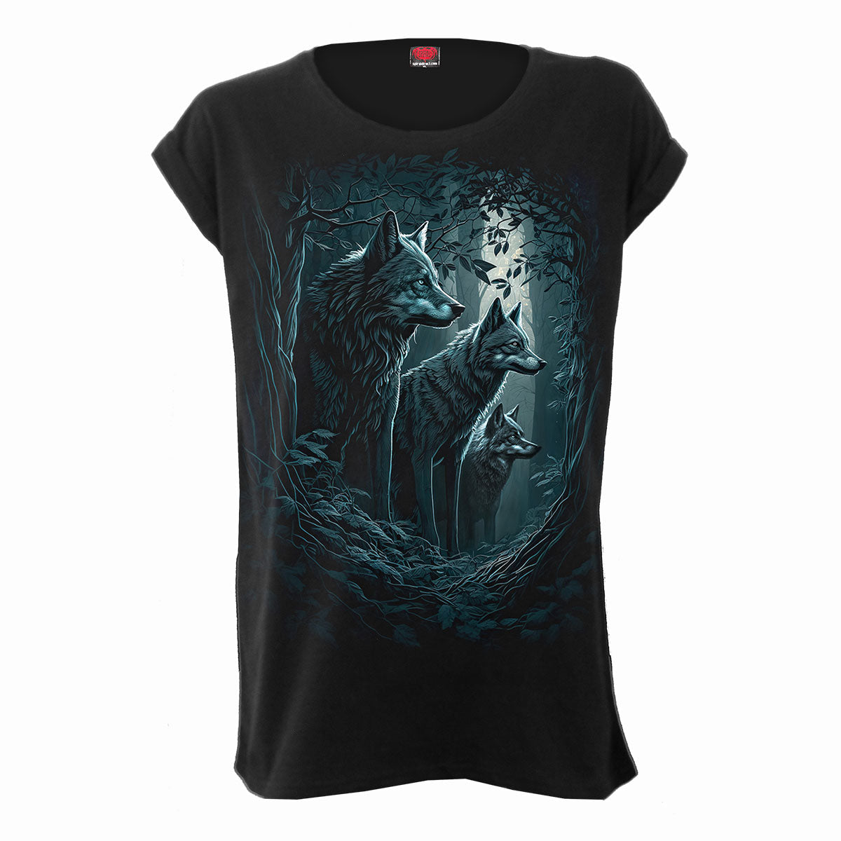 Tops - Kurzärmlige Spiral Forest Guardians