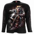 Load image into Gallery viewer, Long-Sleeved T-shirt Spiral Top Dog
