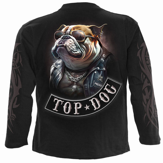 Langärmliges T-Shirt Spiral Top Dog