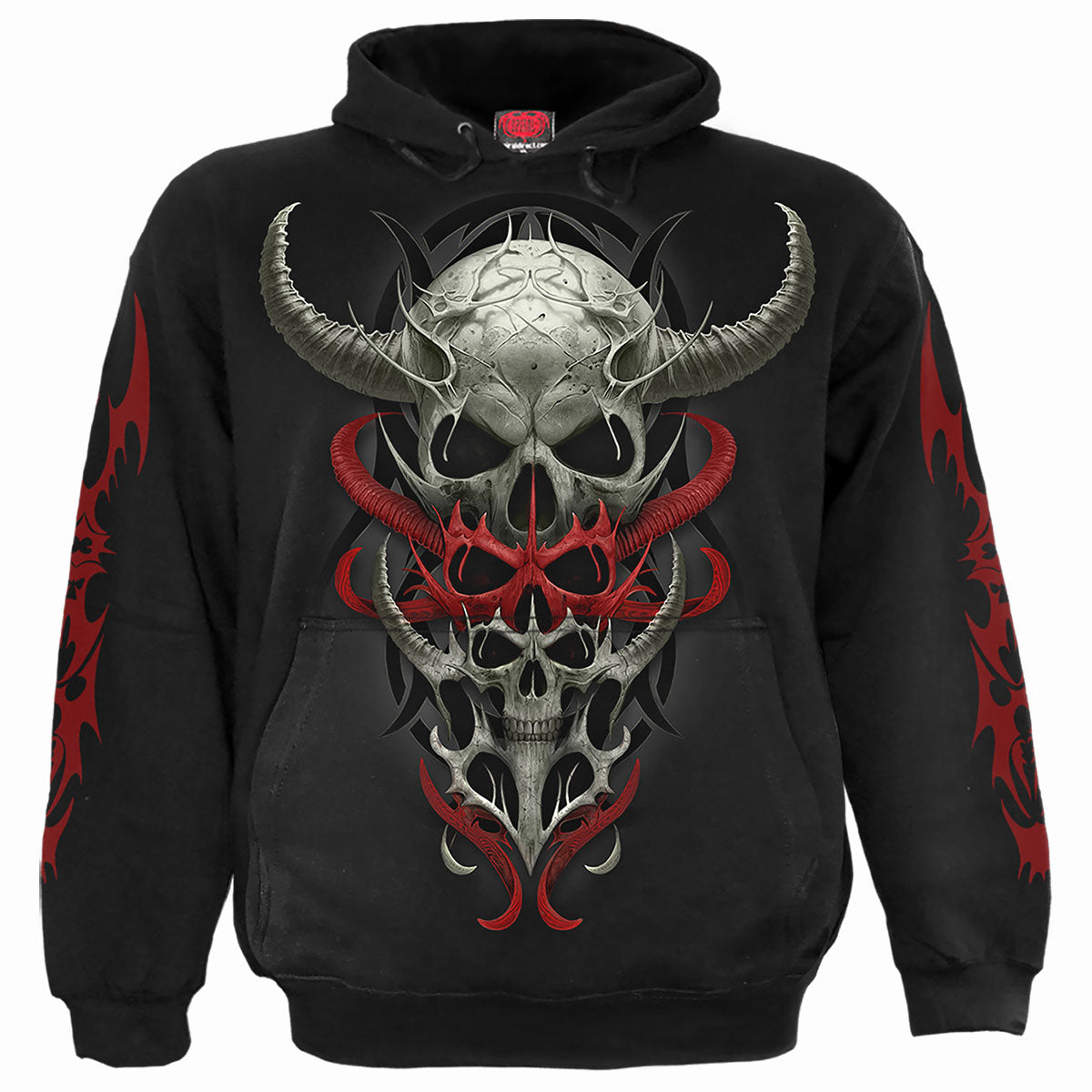 Kapuzenpullover Spiral Skull Synthesis
