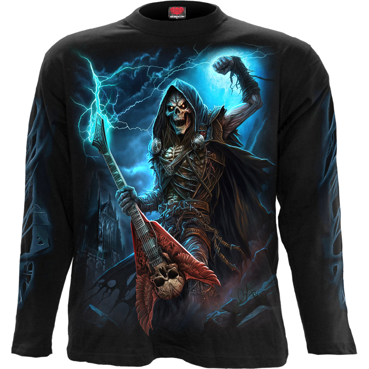 Langarm-T-Shirt Spiral Dead Metal