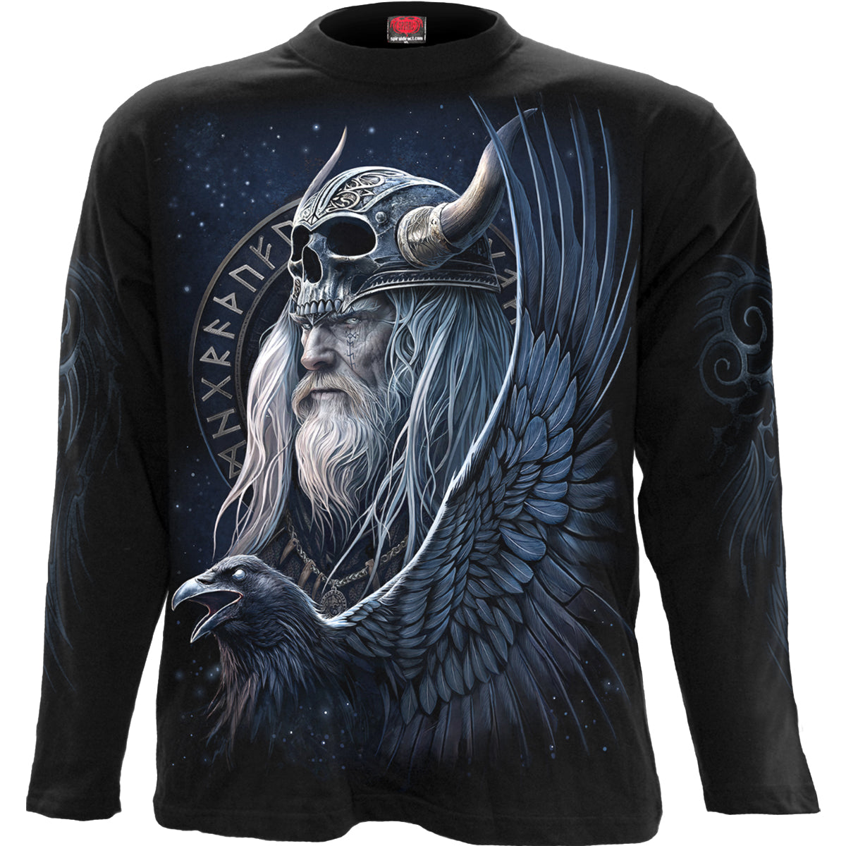 Langarm-T-Shirt Spiral Odin's Warrior