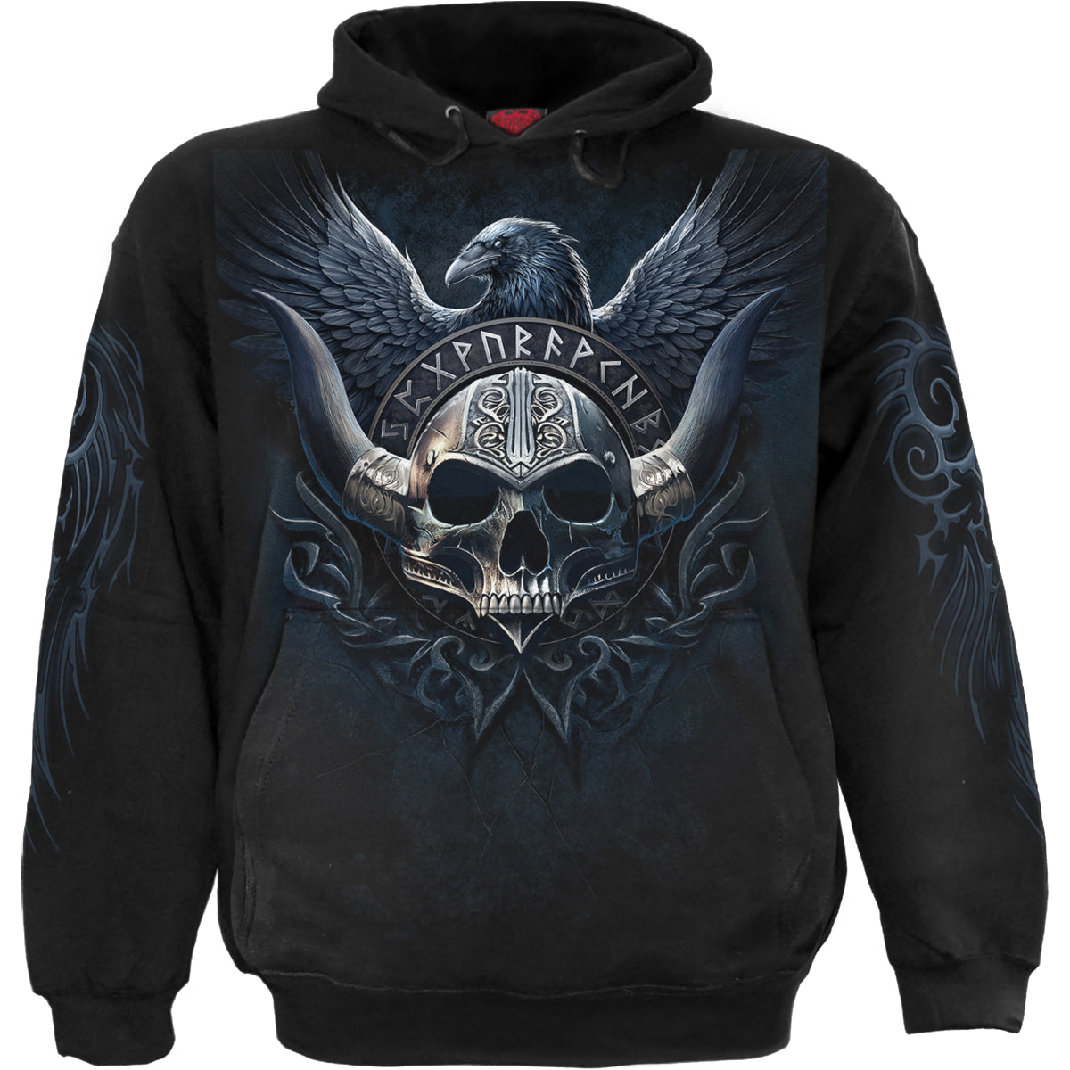 Kapuzenpullover Spirale Odins Krieger
