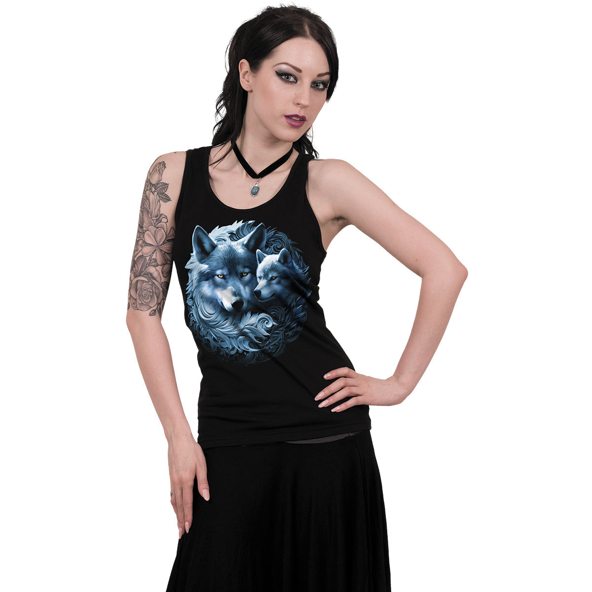 Tanktop Spiralwolf-Wächter