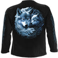 Bild in Galerie-Betrachter laden, Langarm-T-Shirt Spiral Wolf Guardian
