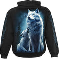 Bild in Galerie-Betrachter laden, Kapuzenpullover Spiral Wolf Guardian
