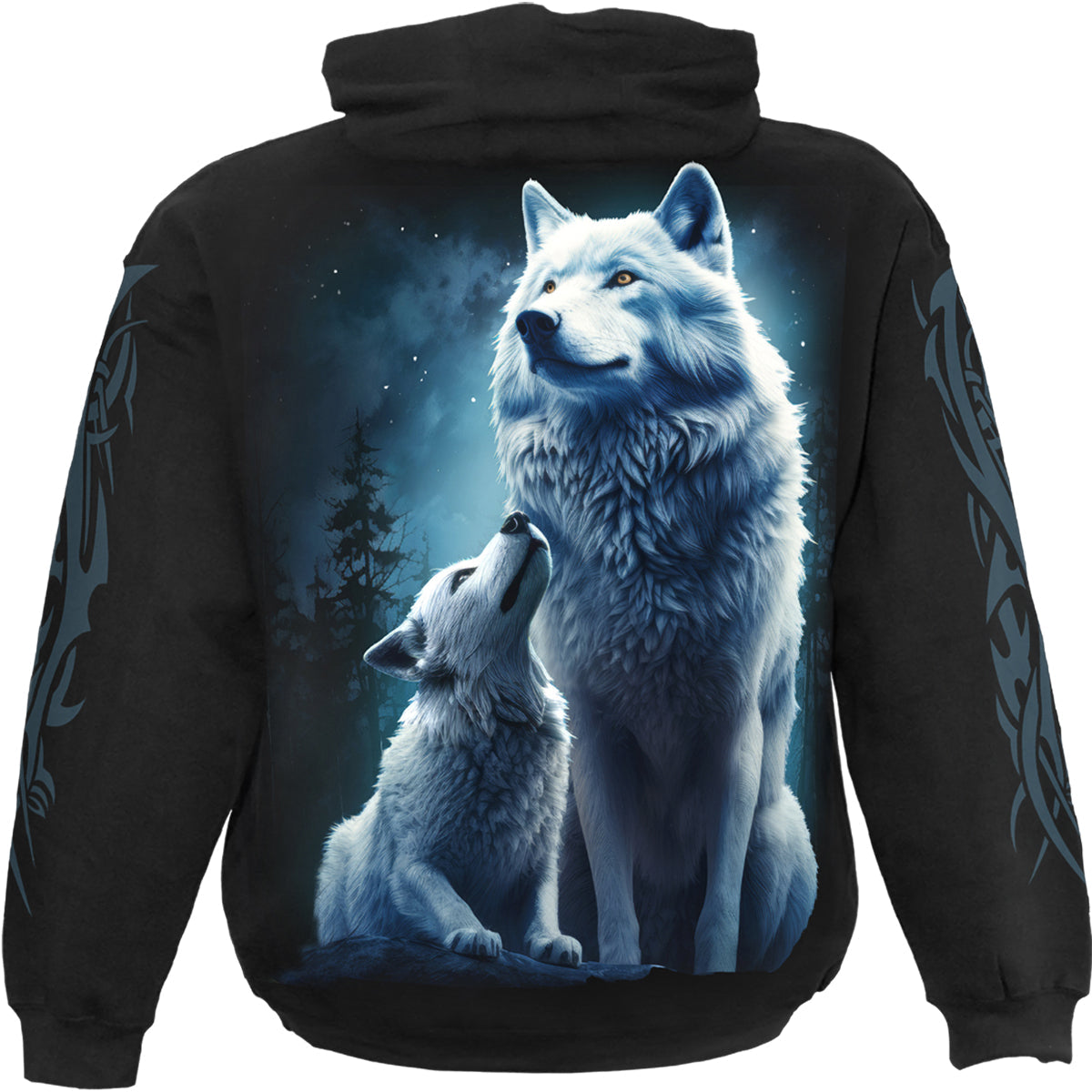 Kapuzenpullover Spiral Wolf Guardian