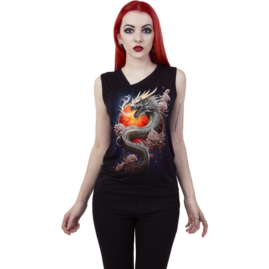 Tanktop Spiralsonne Drache
