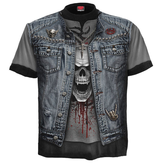 T-shirt Spiral Thrash Metal