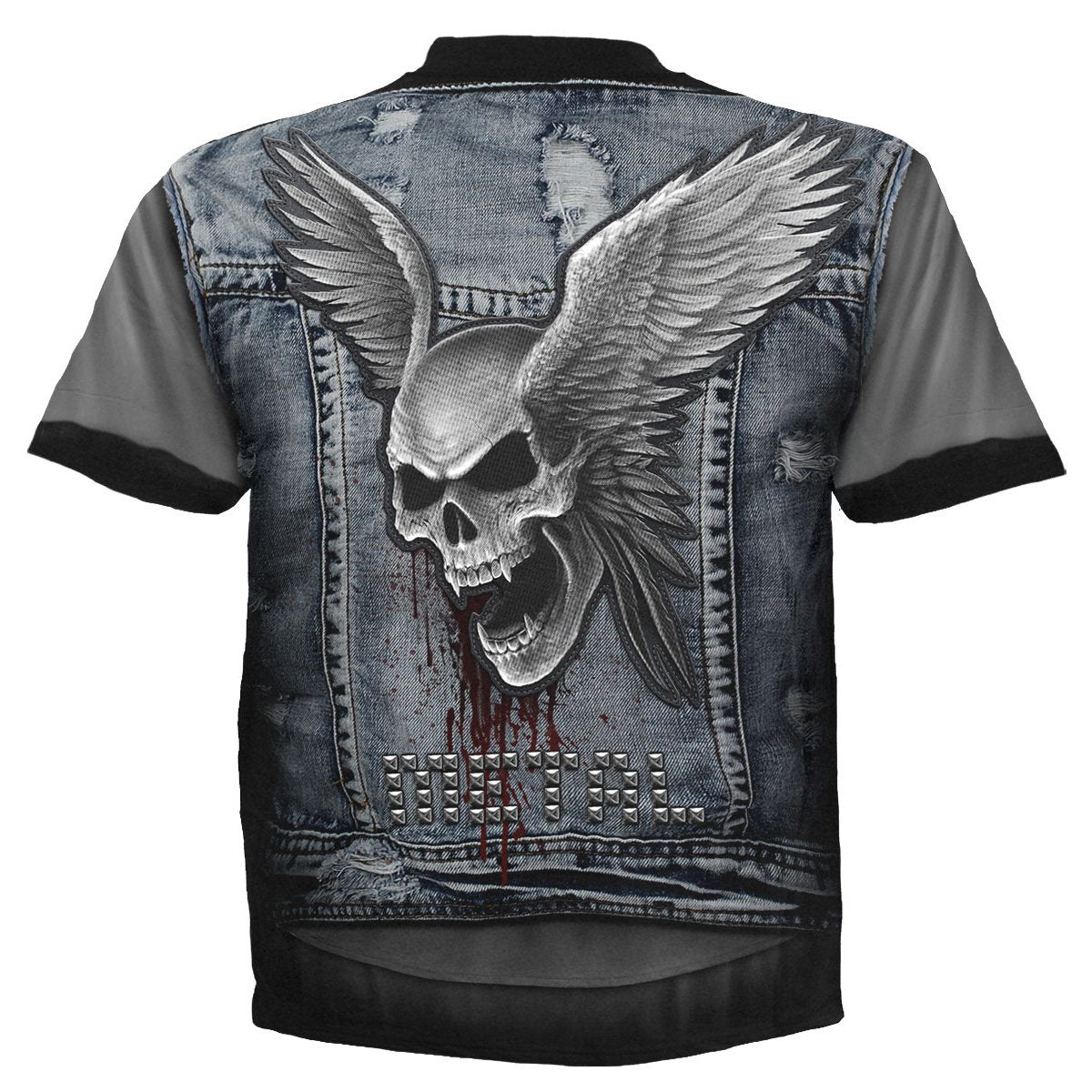 T-shirt Spiral Thrash Metal