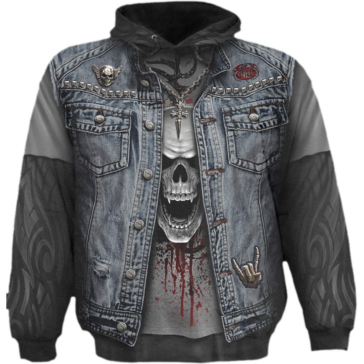 Kapuzenpullover Spiral Thrash Metal