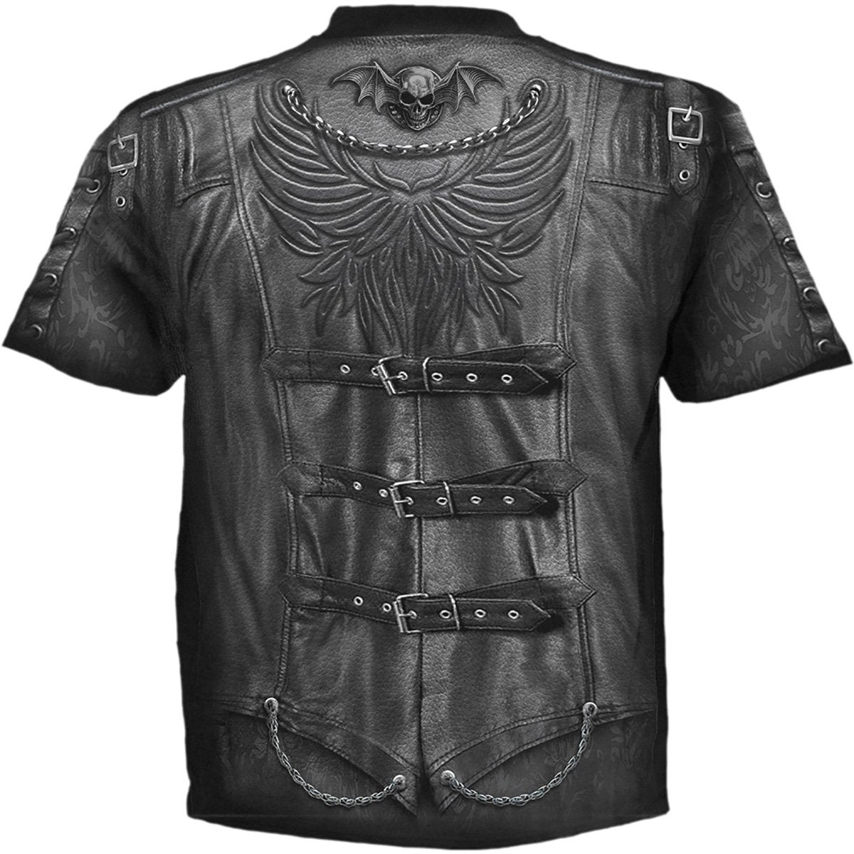 T-Shirt Spiral Goth Wrap