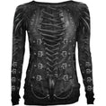 Bild in Galerie-Betrachter laden, Langarm-T-Shirt Spiral Gothess Wrap
