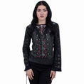Bild in Galerie-Betrachter laden, Langarm-T-Shirt Spiral Gothess Wrap
