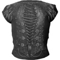 Bild in Galerie-Betrachter laden, Tops - Kurzarm-Wickelshirt Spiral Gothess
