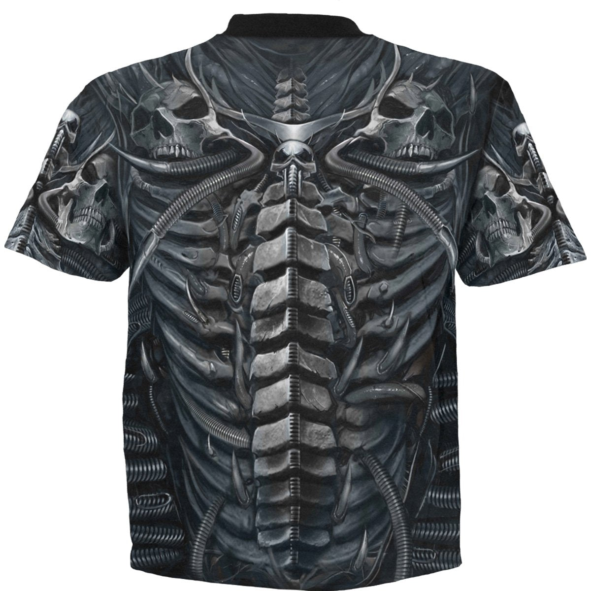 T-Shirt Spiral Skull Armour