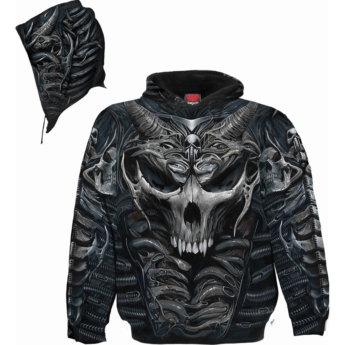 Kapuzenpullover Spiral Skull Armour