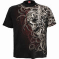 Bild in Galerie-Betrachter laden, T-Shirt Spiral Skull Schulterwickel
