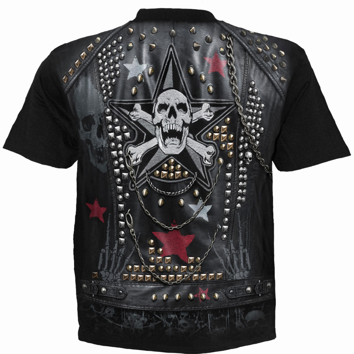 T-Shirt Spiral Goth Metal