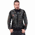 Bild in Galerie-Betrachter laden, Langarm-T-Shirt Spiral Goth Metal
