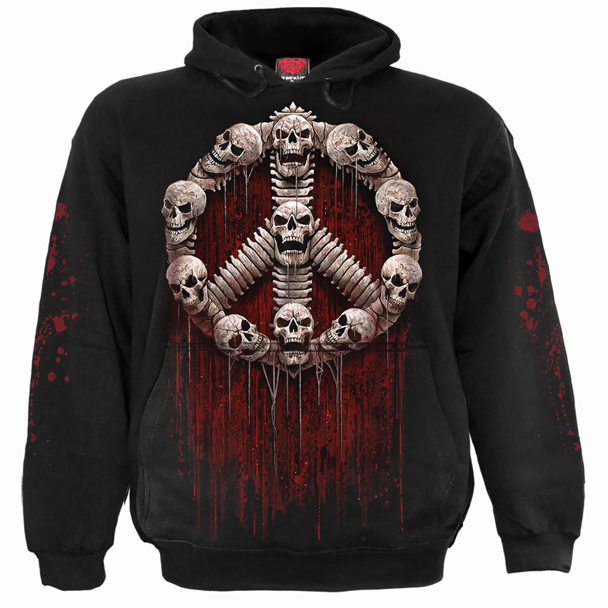 War Kills – Hoodie Schwarz