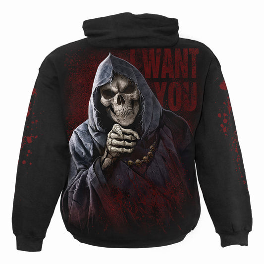 War Kills – Hoodie Schwarz