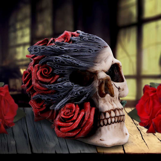 Figurine Skull Soul Rose (17cm)