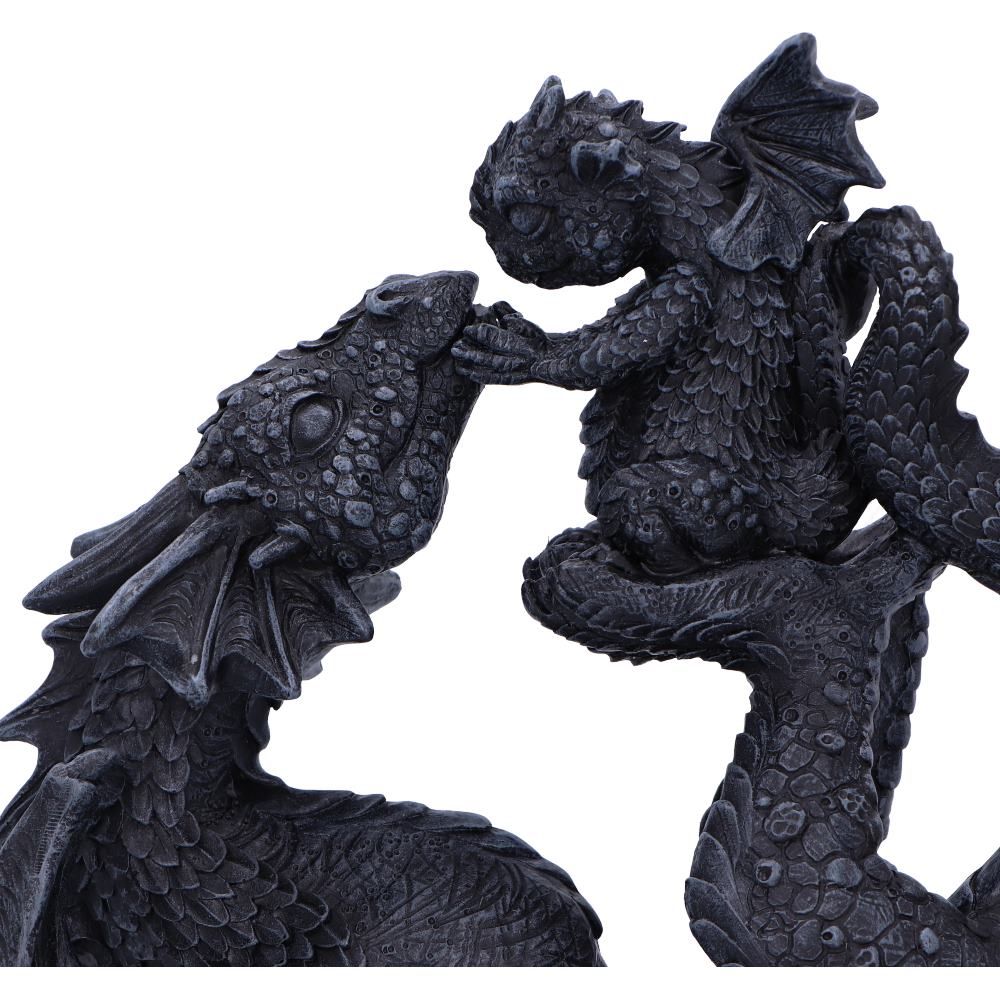 Drage Drakaina and Dragonling (22cm) - Fatima.Dk