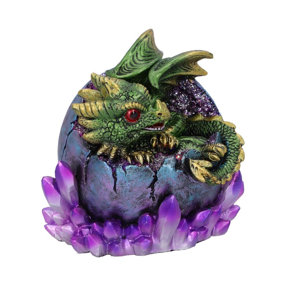 Drage Emerald Hatchling Glow (12.5cm) - Fatima.Dk