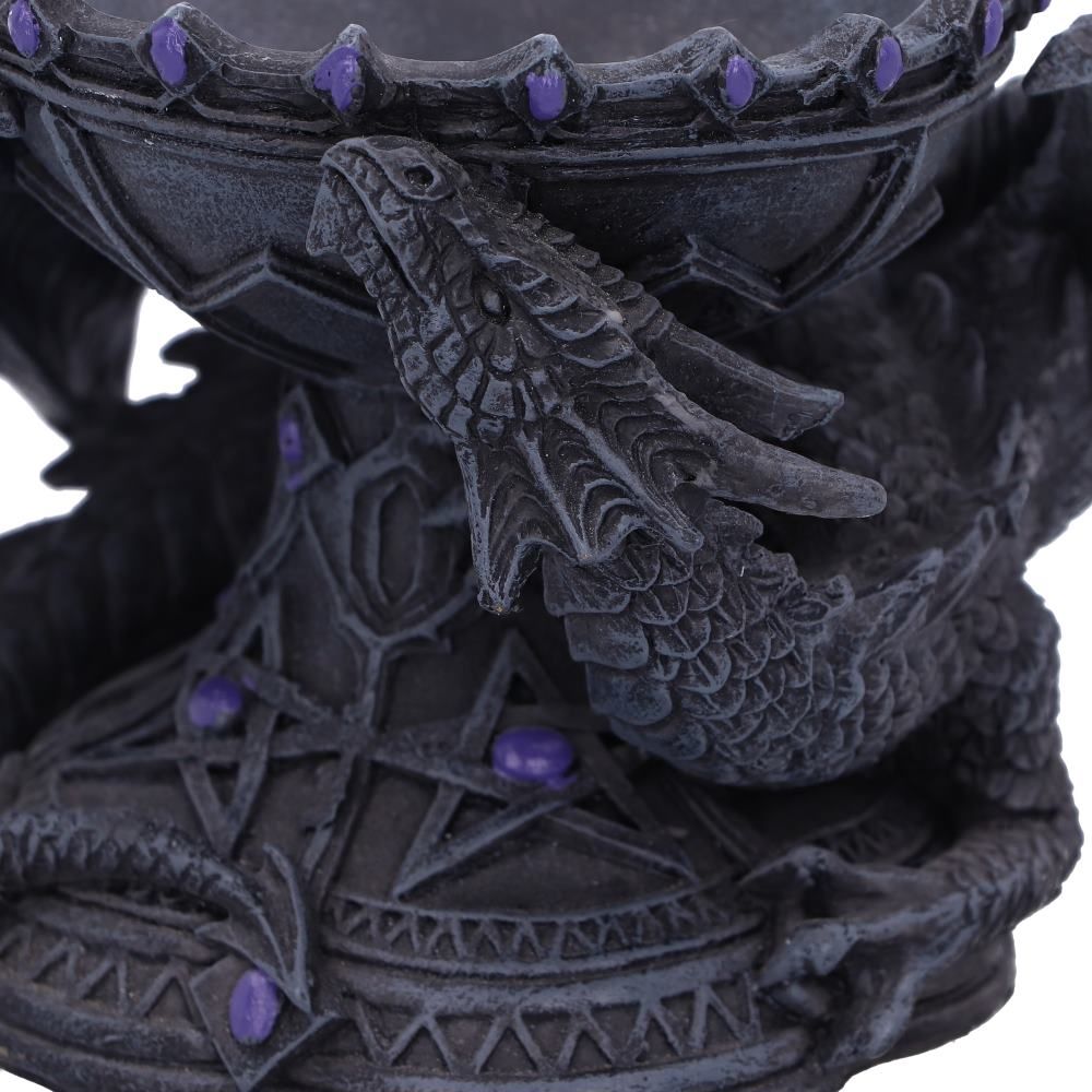 Dragon Beauty Crystal Ball Holder (18cm) - Fatima.Dk