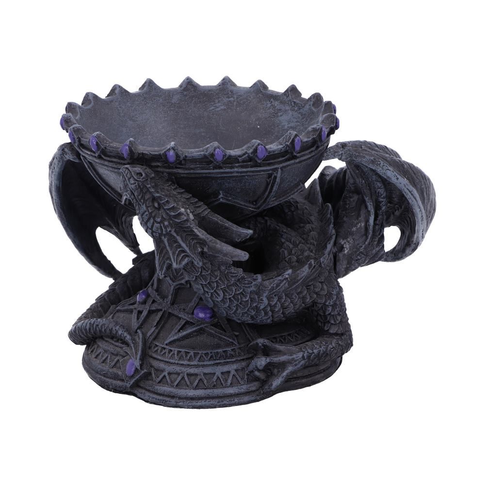 Dragon Beauty Crystal Ball Holder (18cm) - Fatima.Dk