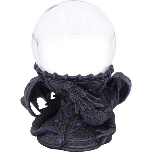 Dragon Beauty Crystal Ball Holder (18cm) - Fatima.Dk