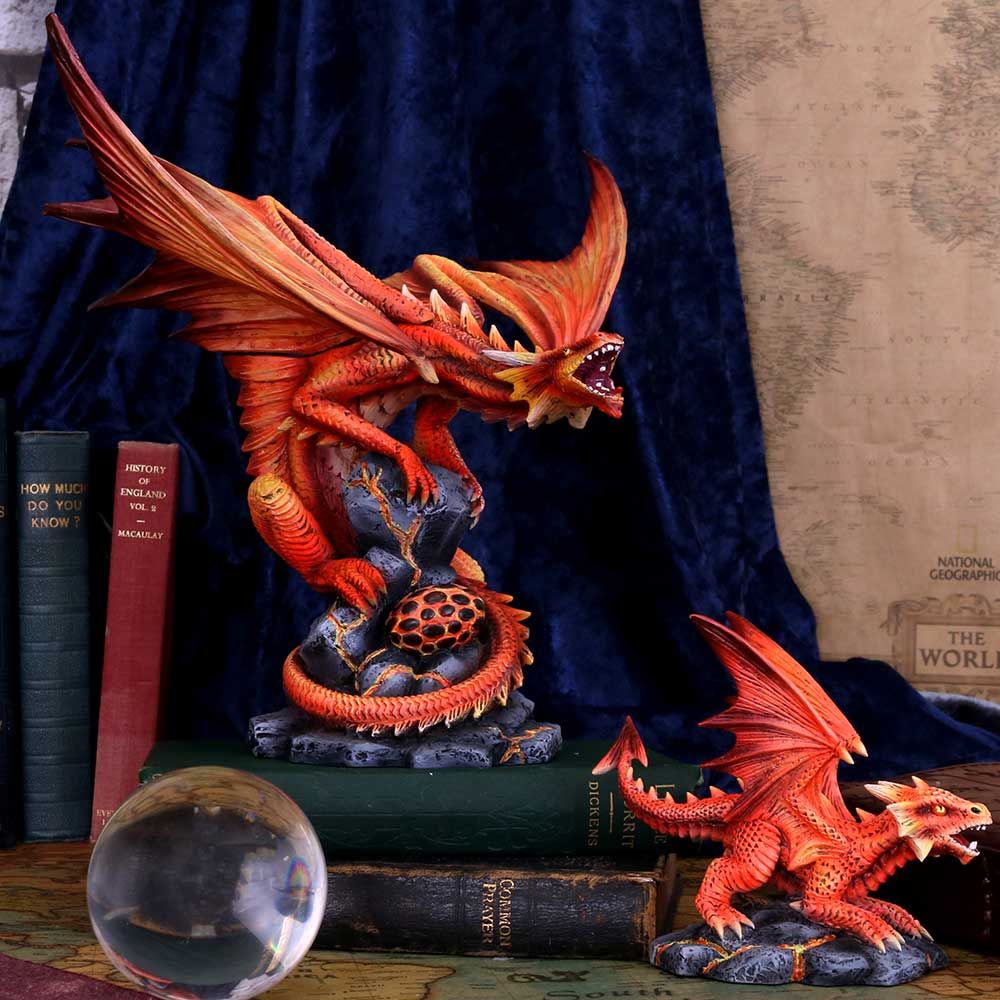 Figur Adult Fire Dragon (24.5cm) - Fatima.Dk