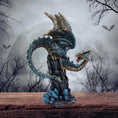 Load image into Gallery viewer, Figur Hear Me Roar Drage - Blå (15cm) - Fatima.Dk
